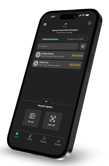 Control de visitas app